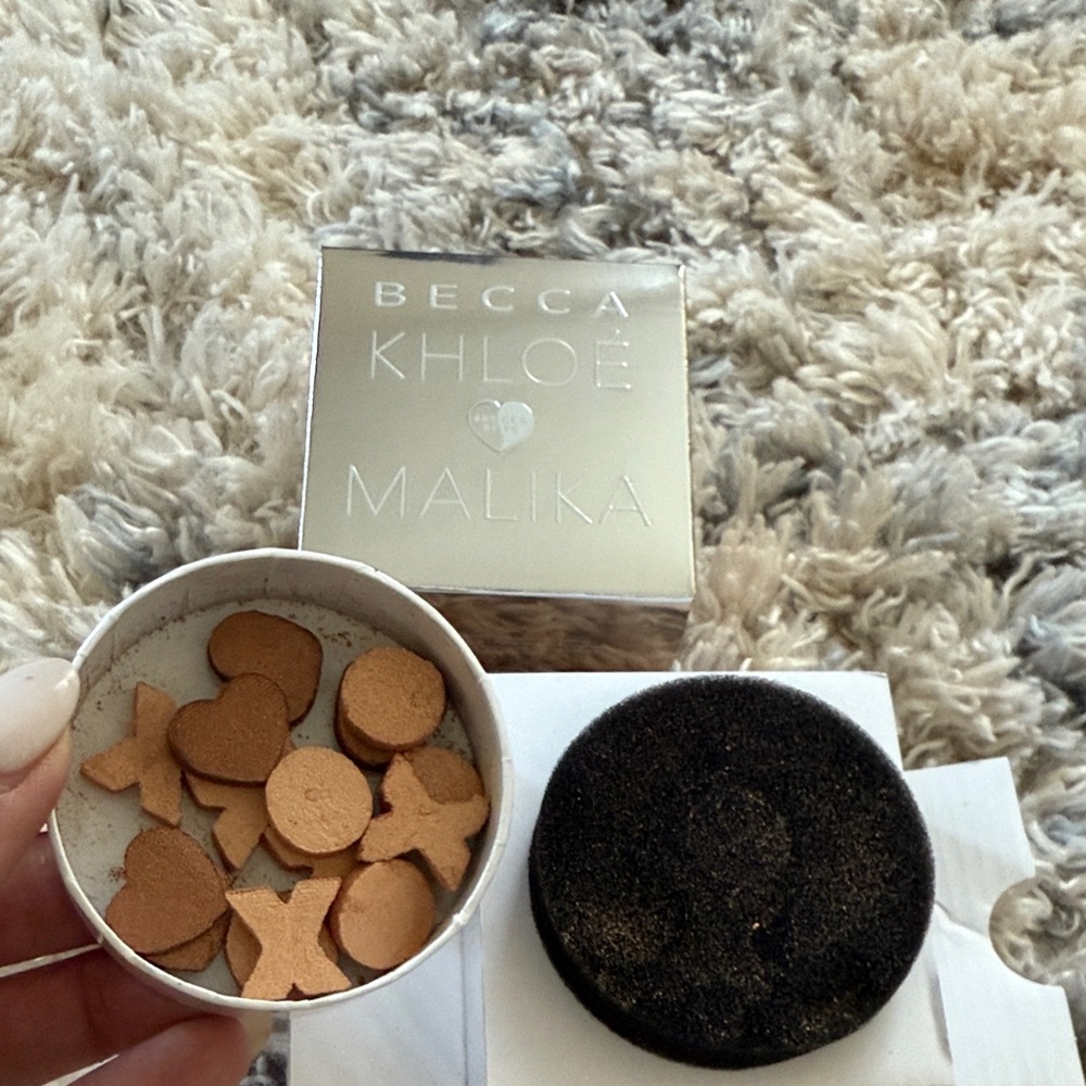 BECCA Khloé Malika Bronzer with Heart and X Shapes